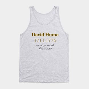 David Hume - No Ought From Is Not Tank Top